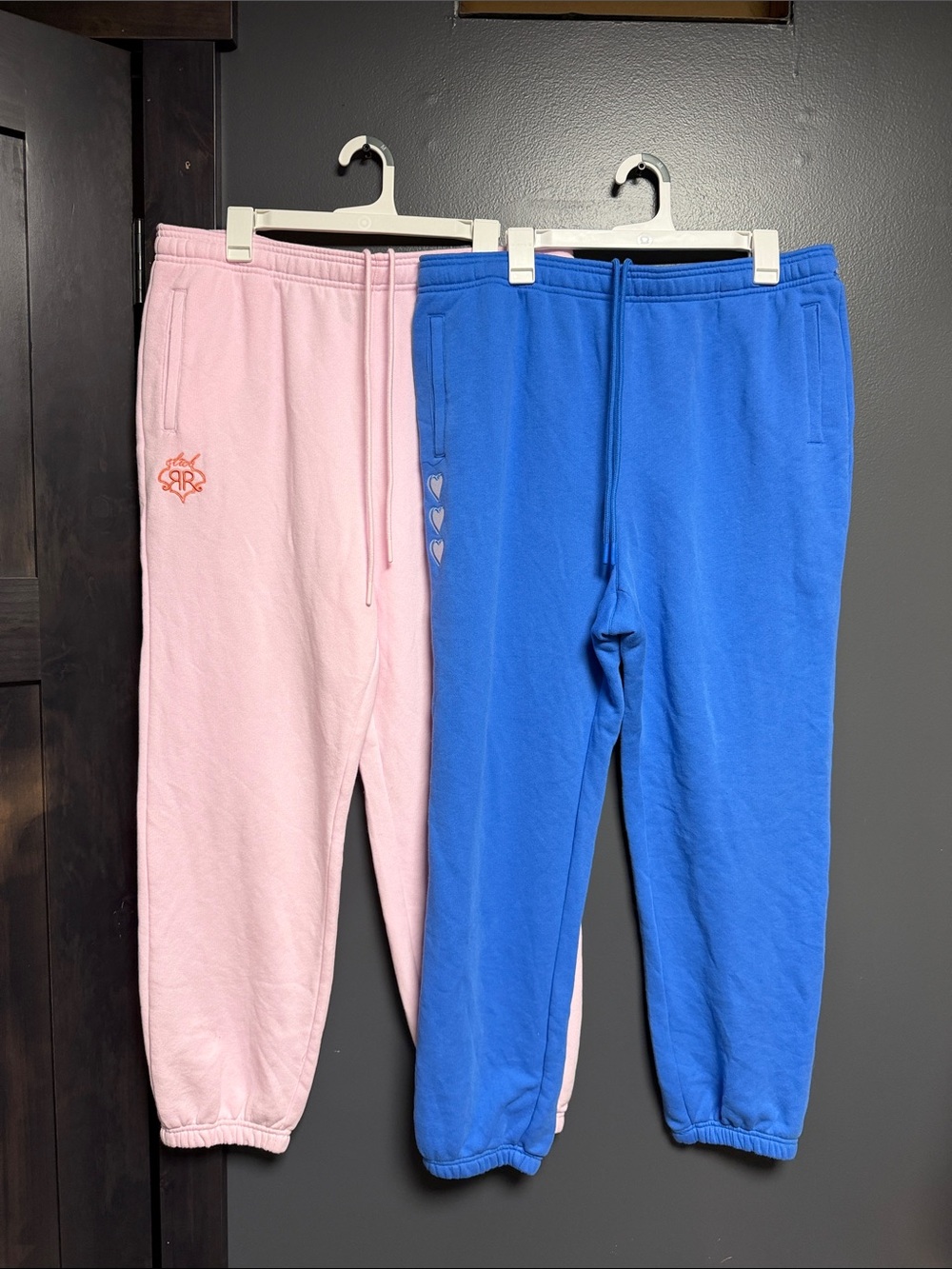 Roller Rabbit x Target Jogger Bundle Set of 2 Pink & Blue Sweatpants XL NWOT